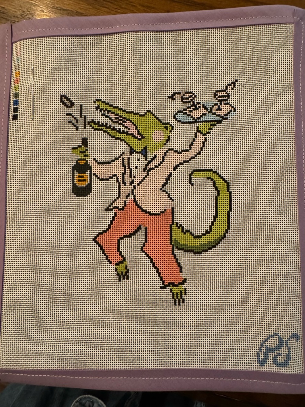 ❌SOLD❌Paige Spearin Champagne Alligator